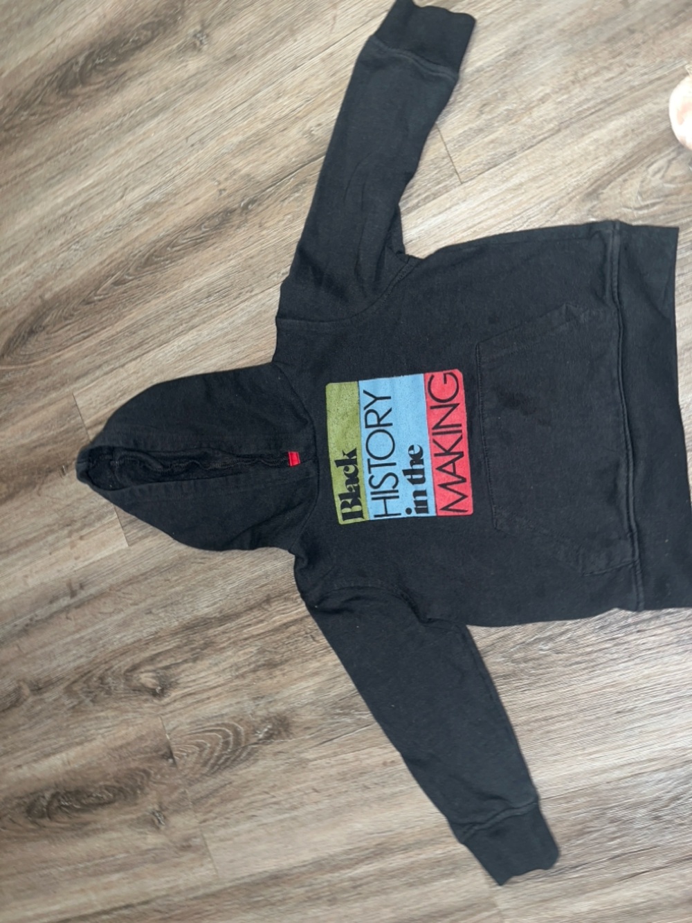 Black "Black History in the Making" Hoodie